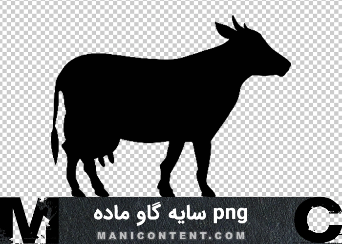 سایه گاو ماده png shadow female cow